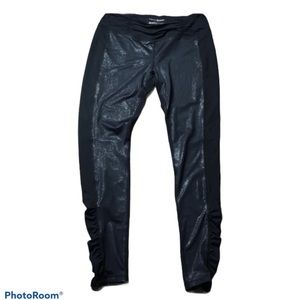 Cynthia Rowley black athletic leggings large